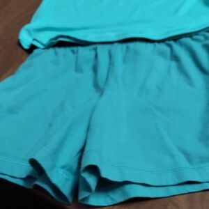 Wonder Nation Turquoise Women's Athletic Shorts